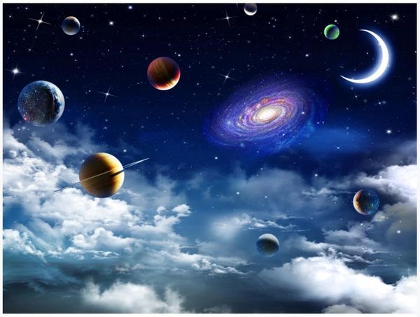 wallpapers custom 3d ceiling murals wallpaper for walls 3 d hd fantasy sky planet starry background wall papers home decor
wallpapers custom 3d ceiling murals wallpaper for walls 3 d hd fantasy sky planet starry background wall papers home decor