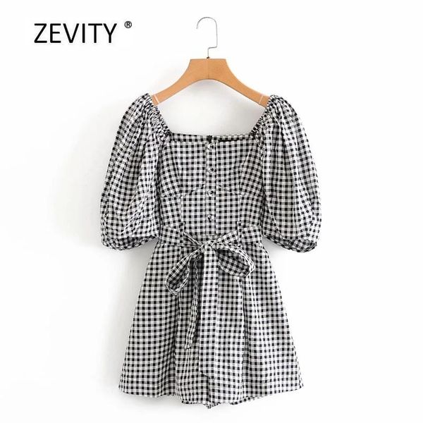 women's jumpsuits & rompers 2021 women vintage plaid print bow sashes playsuits ladies square collar pockets conjoined shorts chic casu, Black;white
women's jumpsuits & rompers 2021 women vintage plaid print bow sashes playsuits ladies square collar pockets conjoined shorts chic casu, Black;white
