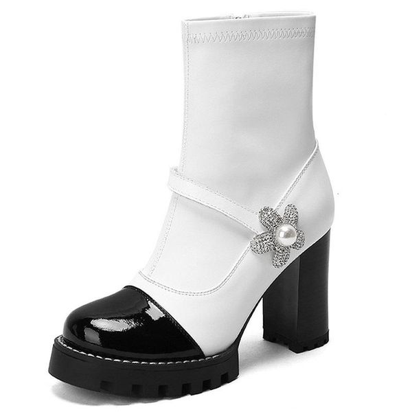boots office ladies concise high heels shoes woman arrival flower genuine leather women ankle autumn winter, Black
boots office ladies concise high heels shoes woman arrival flower genuine leather women ankle autumn winter, Black