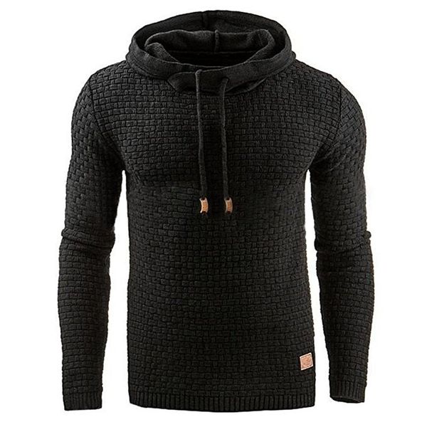 fashion fleece autumn plaid hoodies men's casual large hooded sweater jacket coat, Black
fashion fleece autumn plaid hoodies men's casual large hooded sweater jacket coat, Black