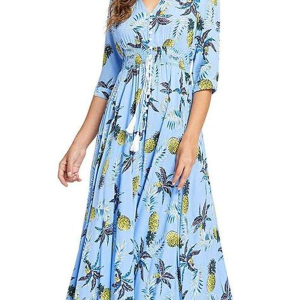 ethnic casual dresses bohemian pattern v-neck loose long mid sleeve dress trendy fashion high-end atmosphere, Black;gray
ethnic casual dresses bohemian pattern v-neck loose long mid sleeve dress trendy fashion high-end atmosphere, Black;gray
