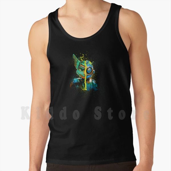 space pals tank vest 100% cotton playstation ratchet and clank 5 rift apart, White;black
space pals tank vest 100% cotton playstation ratchet and clank 5 rift apart, White;black