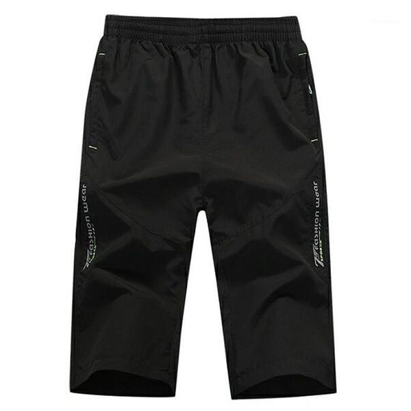 men's pants men calf-length male summer beach short clothing homme casual brand mens sports quick dry 06, Black
men's pants men calf-length male summer beach short clothing homme casual brand mens sports quick dry 06, Black