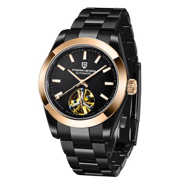 wristwatches pagani design pd-1658 watch men's mechanical stainless steel waterproof fashion tide tourbillon, Slivery;brown
wristwatches pagani design pd-1658 watch men's mechanical stainless steel waterproof fashion tide tourbillon, Slivery;brown