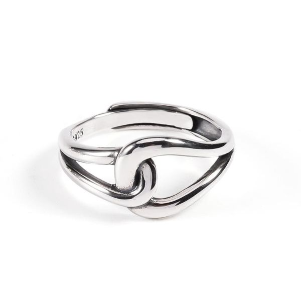 cluster rings ckysee unique band knot ring men wedding male jewelry 925 sterling silver women bague femme finger for lovers, Golden;silver
cluster rings ckysee unique band knot ring men wedding male jewelry 925 sterling silver women bague femme finger for lovers, Golden;silver