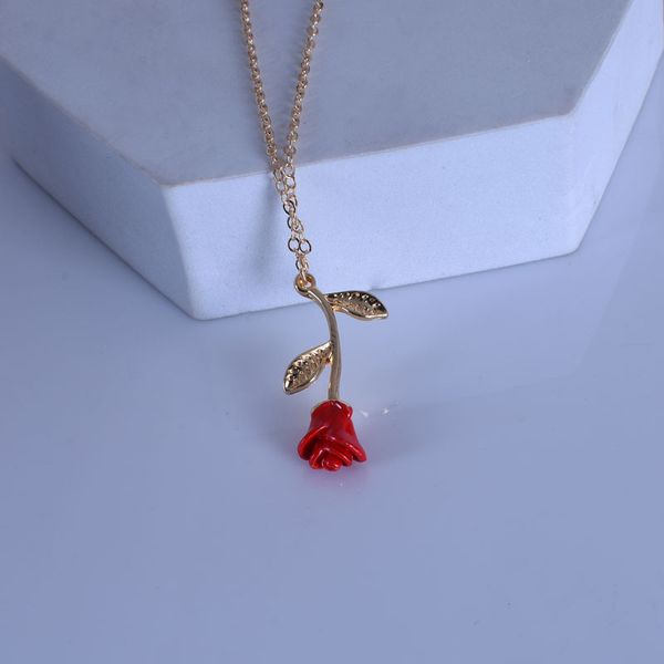 romantic red rose pendant necklace valentine's day gift fashion necklace for girlfriend designer women jewelry necklace gga4745, Silver
romantic red rose pendant necklace valentine's day gift fashion necklace for girlfriend designer women jewelry necklace gga4745, Silver