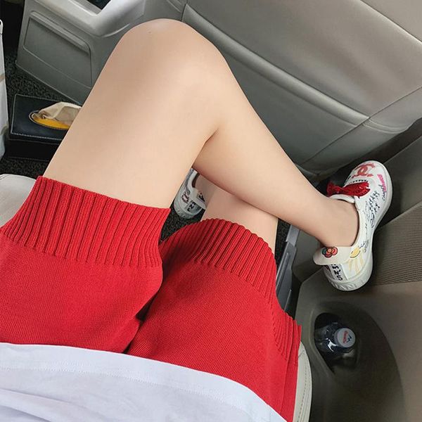 women's shorts summer net red knit female loose large size fat mm add stretch pants student fashion sports casual wear, White;black
women's shorts summer net red knit female loose large size fat mm add stretch pants student fashion sports casual wear, White;black