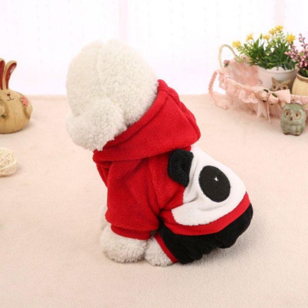 dog apparel pet panda cosplay costume hooded 4-legged clothes red warm jacket button coat for cold weather personality fashion
dog apparel pet panda cosplay costume hooded 4-legged clothes red warm jacket button coat for cold weather personality fashion