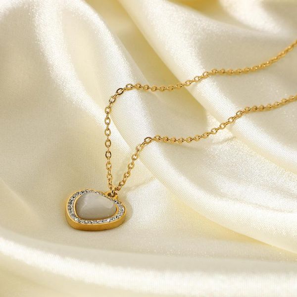 pendant necklaces minar delicate transparent crystal bling zirconia lone heart necklace for women ladies luxury accessories, Silver
pendant necklaces minar delicate transparent crystal bling zirconia lone heart necklace for women ladies luxury accessories, Silver