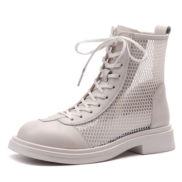 cool girl summer boots women summer genuine leather british style hollow hole mesh martin boots women thick heel mesh boots ins, Black
cool girl summer boots women summer genuine leather british style hollow hole mesh martin boots women thick heel mesh boots ins, Black