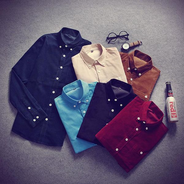 men's casual shirts autumn winter plus size 5xl corduroy warm shirt mens long sleeve gentleman office formale business ol camisa mascul, White;black
men's casual shirts autumn winter plus size 5xl corduroy warm shirt mens long sleeve gentleman office formale business ol camisa mascul, White;black