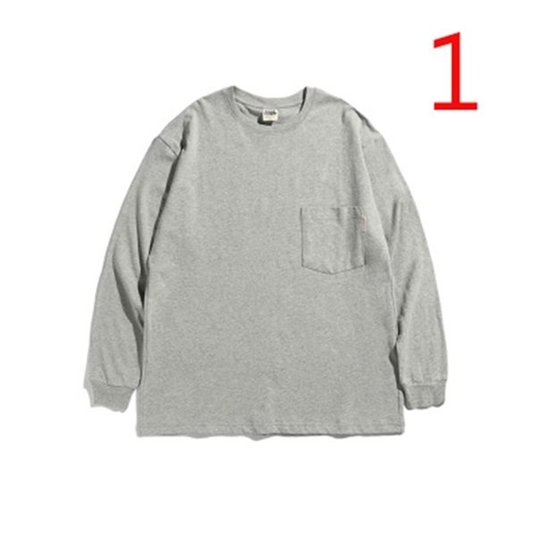 tide brand autumn and winter men's korean fashion trend solid color t-shirt 210420, White;black
tide brand autumn and winter men's korean fashion trend solid color t-shirt 210420, White;black