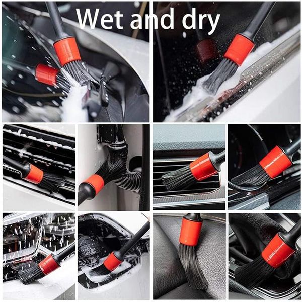 car sponge auto detailing brush set including detail brushes microfiber cloth air vent duster for cleaning
car sponge auto detailing brush set including detail brushes microfiber cloth air vent duster for cleaning