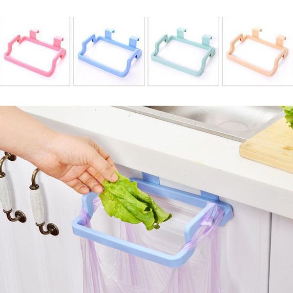 kitchen garbage bag holder in waste bin 1pc plastic cupboard door rubbish rack cabinet hanging trash cloth storage & organization
kitchen garbage bag holder in waste bin 1pc plastic cupboard door rubbish rack cabinet hanging trash cloth storage & organization