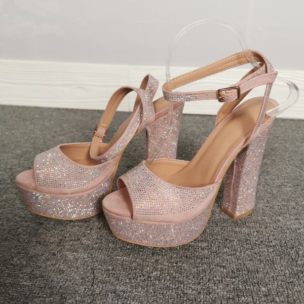 sandals loomm female platform strass sandals high heels nice toe-open pink party shoes eua plus size 5-15 iqmb, Black
sandals loomm female platform strass sandals high heels nice toe-open pink party shoes eua plus size 5-15 iqmb, Black