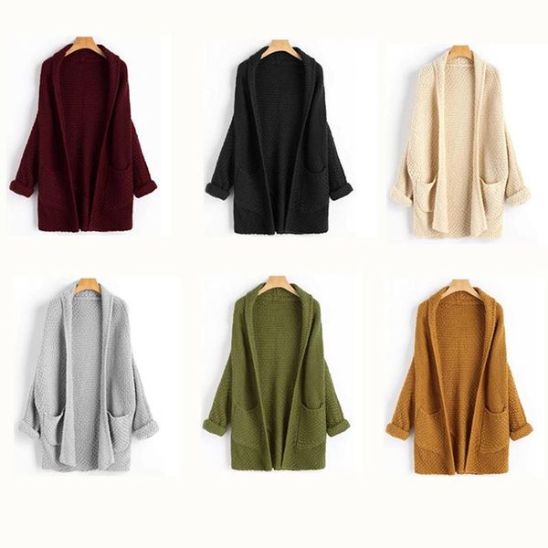 women's sweaters womens sweater crochet casual loose female long sleeve solid cardigan knitwear jumpers outerwear, White;black 
women's sweaters womens sweater crochet casual loose female long sleeve solid cardigan knitwear jumpers outerwear, White;black