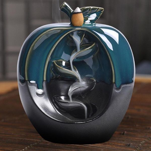 fragrance lamps ceramic backflow incense burner home lucky aromatic censer classic ornaments furnace decorative crafts
fragrance lamps ceramic backflow incense burner home lucky aromatic censer classic ornaments furnace decorative crafts