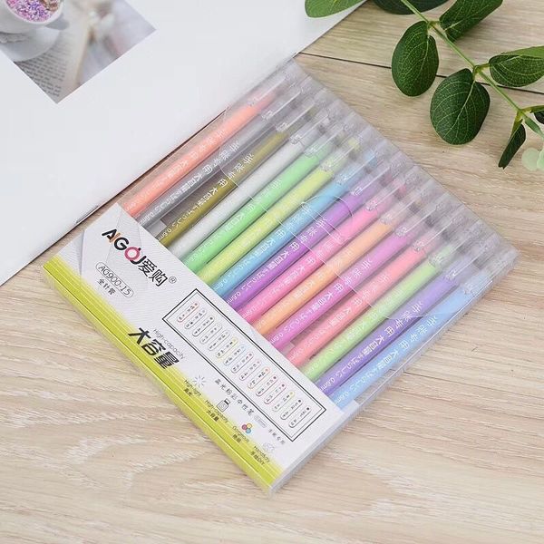 pen 15 color large capacity high gloss pastel neutral cil set student white marker diy hand ledger stationery
pen 15 color large capacity high gloss pastel neutral cil set student white marker diy hand ledger stationery