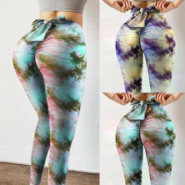 40# tie dye print leggings women printing mid waist legging stretch strethcy fitness leggins sport pants femme women's, Black 
40# tie dye print leggings women printing mid waist legging stretch strethcy fitness leggins sport pants femme women's, Black