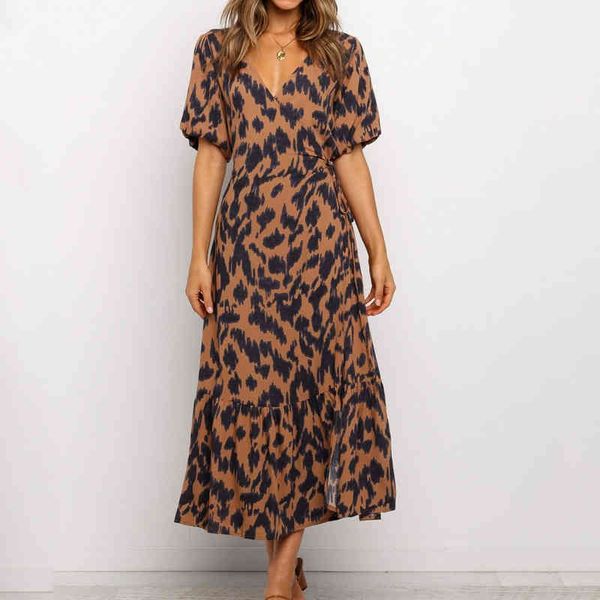 fashion spring summer beach dress women v-neck split black print short-sleeved leopard dress women vestido 210514, Black;gray
fashion spring summer beach dress women v-neck split black print short-sleeved leopard dress women vestido 210514, Black;gray