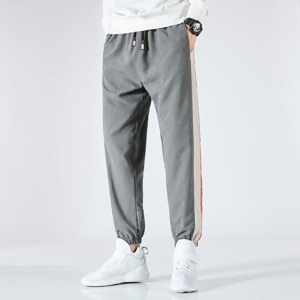 men's pants men autumn thin style casual side striped elastic loose running male big size m-4xl korean jogger sweatpants, Black
men's pants men autumn thin style casual side striped elastic loose running male big size m-4xl korean jogger sweatpants, Black