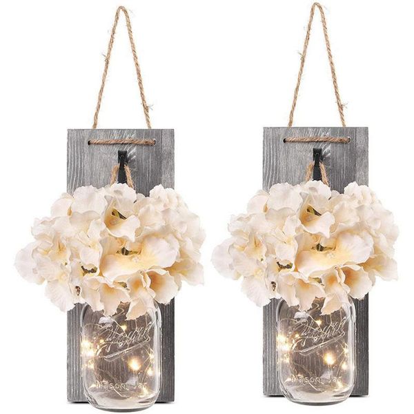 wall lamp mason led string light hydrangea plant decoration automatic timer jar wood garden home lighting decor
wall lamp mason led string light hydrangea plant decoration automatic timer jar wood garden home lighting decor