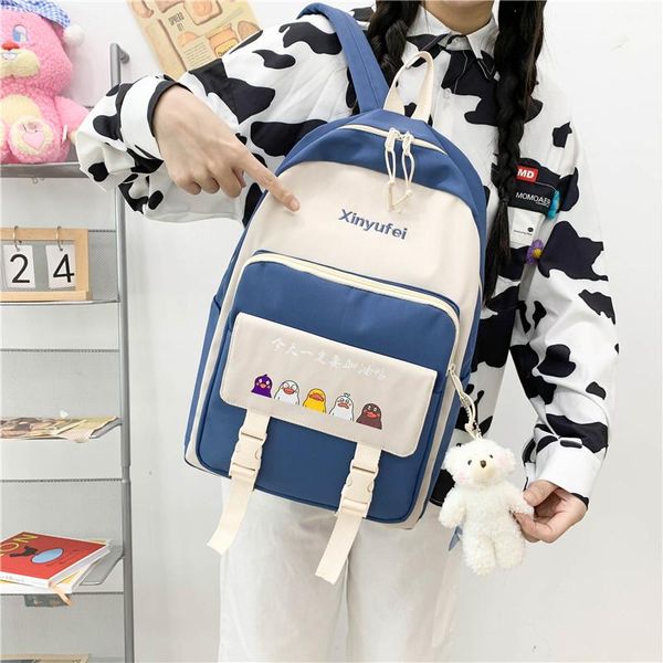 fashion luxury backpack for teenage girls travel book bags 2021 lapprint oxford trendy patchwork embroidery cute buckle school
fashion luxury backpack for teenage girls travel book bags 2021 lapprint oxford trendy patchwork embroidery cute buckle school