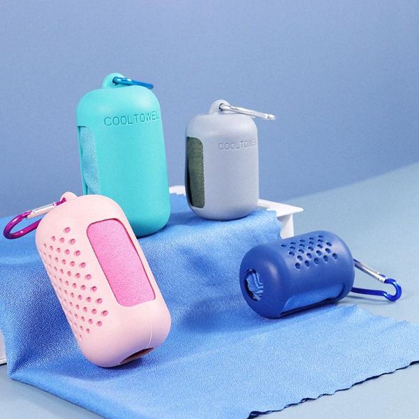neck ties qui drying microfiber towel sports int cooling portable outdoor travel fitn running silicone bag, Blue;purple
neck ties qui drying microfiber towel sports int cooling portable outdoor travel fitn running silicone bag, Blue;purple