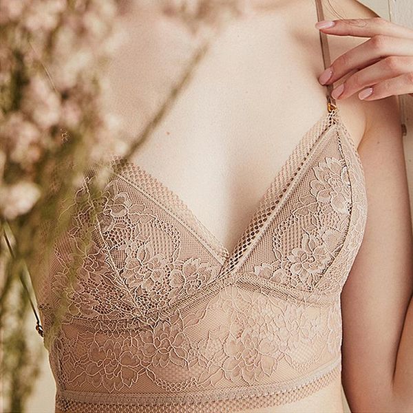 bras lace open back strapless women's bra push ups plus size no steel ring mesh thin print lingerie low bralette intimates, Red;black
bras lace open back strapless women's bra push ups plus size no steel ring mesh thin print lingerie low bralette intimates, Red;black