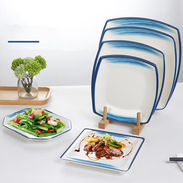dishes & plates thick material melamine square plate a5 grade tableware household snack fruit salad
dishes & plates thick material melamine square plate a5 grade tableware household snack fruit salad