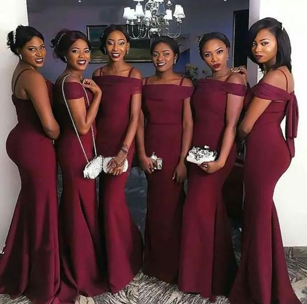burgundy bridesmaid dresses plus size 2021 mermaid african custom made off the shoulder spaghetti straps maid of honor gown country wedding, White;pink
burgundy bridesmaid dresses plus size 2021 mermaid african custom made off the shoulder spaghetti straps maid of honor gown country wedding, White;pink