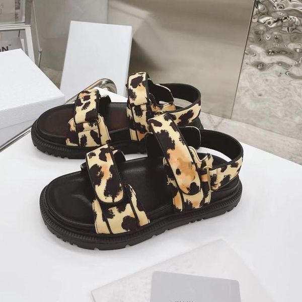 sandals leopard pattern women genuine leather shoes thick bottom summer beach slides designer woman shoe, Black
sandals leopard pattern women genuine leather shoes thick bottom summer beach slides designer woman shoe, Black