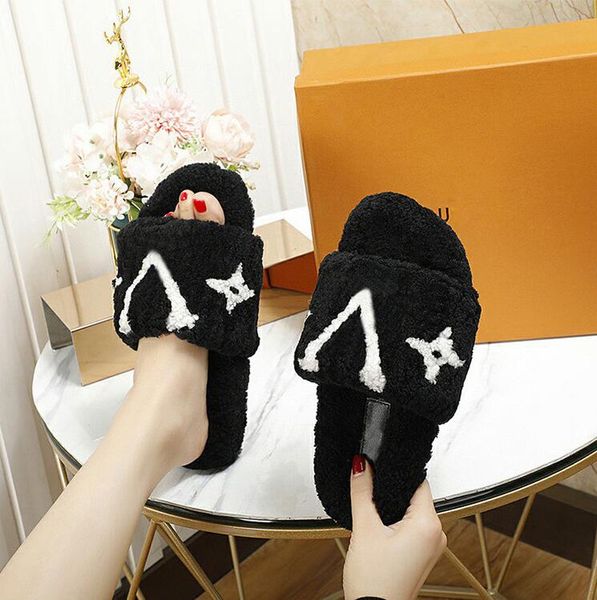 luxury slide designer fashion women wool sandals warm comfort slippers woman slipper shoes autumn winter slides scuffs sandal size 35-41 sdf, Black
luxury slide designer fashion women wool sandals warm comfort slippers woman slipper shoes autumn winter slides scuffs sandal size 35-41 sdf, Black