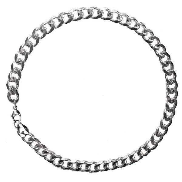 chains stainless steel chain necklace long hip hop for women men on the neck fashion jewelry gift accessories silver color choker
chains stainless steel chain necklace long hip hop for women men on the neck fashion jewelry gift accessories silver color choker