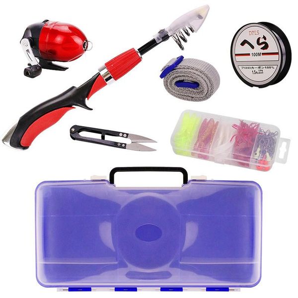 children's 60-piece suit fishing rod park pocket mini shrimp short fish 1.4 m reel combo
children's 60-piece suit fishing rod park pocket mini shrimp short fish 1.4 m reel combo