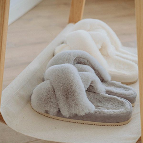 sandals winter women soft slippers rabbit skin upper cross two feet platform heels warm inside ladies open and home erlk, Black
sandals winter women soft slippers rabbit skin upper cross two feet platform heels warm inside ladies open and home erlk, Black