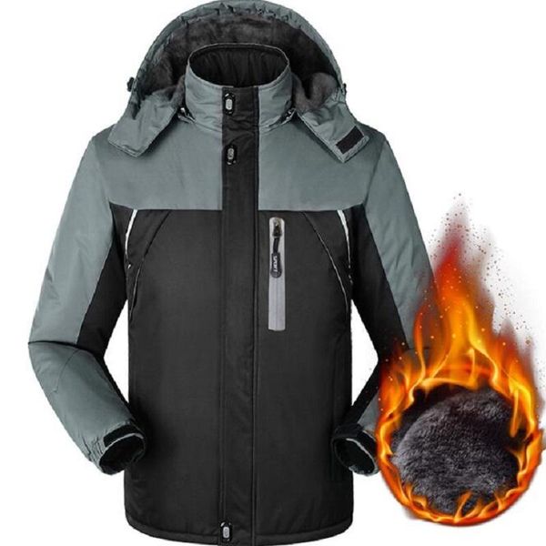men's jackets winter jacket men windbreaker waterproof thicken fleece warm outwear outdoorsports overcoat 5xl hood military, Black;brown
men's jackets winter jacket men windbreaker waterproof thicken fleece warm outwear outdoorsports overcoat 5xl hood military, Black;brown