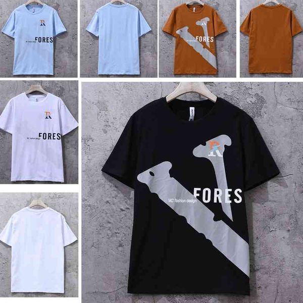 2021 summer new short sleeve t-shirt cotton base shirt student korean slim casual clothes men's fashion, White;black
2021 summer new short sleeve t-shirt cotton base shirt student korean slim casual clothes men's fashion, White;black