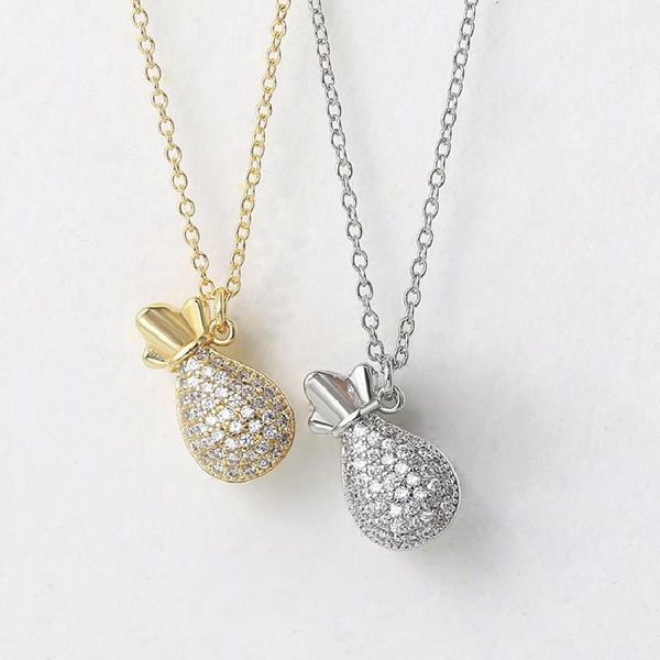 chains shiny crystal litte pearl lucky bag pendant chain necklace for women, girls jewelry, Silver
chains shiny crystal litte pearl lucky bag pendant chain necklace for women, girls jewelry, Silver