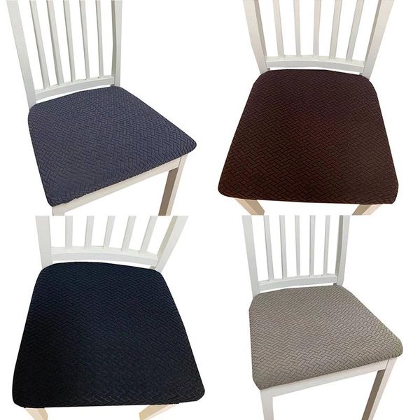 1pc spandex jacquard chair seat covers solid color fashion elastic dining room cushion home supplies covering cover
1pc spandex jacquard chair seat covers solid color fashion elastic dining room cushion home supplies covering cover