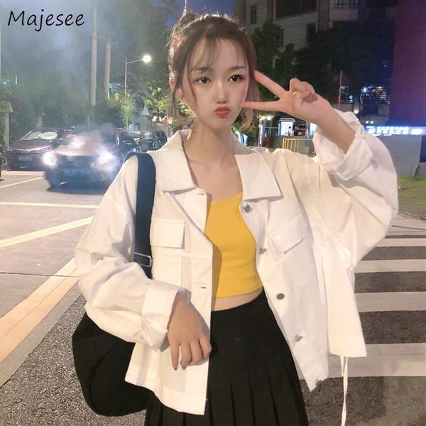 women's jackets women jacket basic solid lace up designer turn-down collar button korean style fresh preppy all-match outwear pockets f, Black;brown
women's jackets women jacket basic solid lace up designer turn-down collar button korean style fresh preppy all-match outwear pockets f, Black;brown