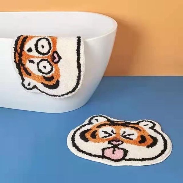 carpets cartoon tiger door mat soft kids room decorative rug absorbent bathroom non slip bath besroom carpet furry
carpets cartoon tiger door mat soft kids room decorative rug absorbent bathroom non slip bath besroom carpet furry