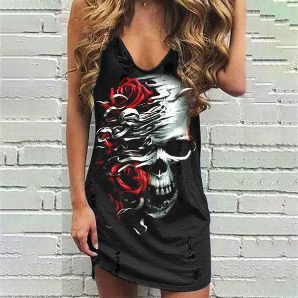 casual dresses women 2021 summer skull print fashion sleeveless mini dress hole v-neck vest punk plus size loose y2k, Black;gray
casual dresses women 2021 summer skull print fashion sleeveless mini dress hole v-neck vest punk plus size loose y2k, Black;gray