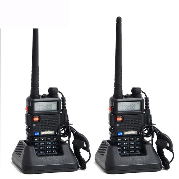 walkie talkie baofeng uv-5r two way radio uv5r portable amateur dual band vhf uhf 136-174/400-520 ham cb 2 pcs /set
walkie talkie baofeng uv-5r two way radio uv5r portable amateur dual band vhf uhf 136-174/400-520 ham cb 2 pcs /set