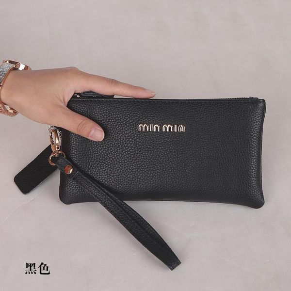 wallets women genuine leather wallet fashion simple cowhide mobile phone bags lady soft long, Red;black
wallets women genuine leather wallet fashion simple cowhide mobile phone bags lady soft long, Red;black