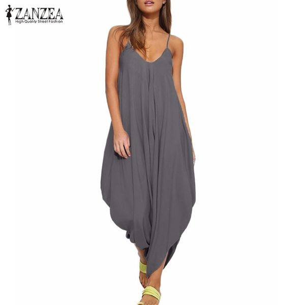 women's jumpsuits & rompers 2021 zanzea spaghetti strap womens summer casual loose deep v neck asymmetric playsuits overalls bodysuit, Black;white
women's jumpsuits & rompers 2021 zanzea spaghetti strap womens summer casual loose deep v neck asymmetric playsuits overalls bodysuit, Black;white