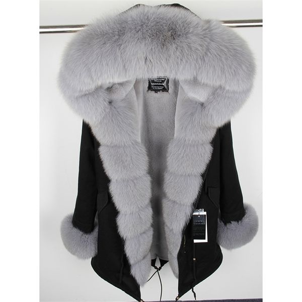 maomaokongnatural real fur jacket hooded black woman parkas winter warm coat mulher parka's jacket 211118
maomaokongnatural real fur jacket hooded black woman parkas winter warm coat mulher parka's jacket 211118