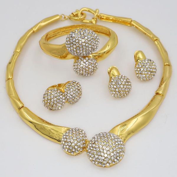earrings & necklace tsround fashion jewelry set ball pendant and for women girls dubai gold color african birthday party gift, Silver
earrings & necklace tsround fashion jewelry set ball pendant and for women girls dubai gold color african birthday party gift, Silver