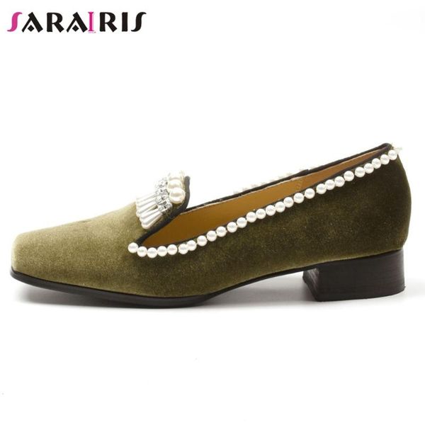 dress shoes sarairis office female spring autumn woman pearl square toe slip on high heel shallow pumps women crystal casual, Black
dress shoes sarairis office female spring autumn woman pearl square toe slip on high heel shallow pumps women crystal casual, Black