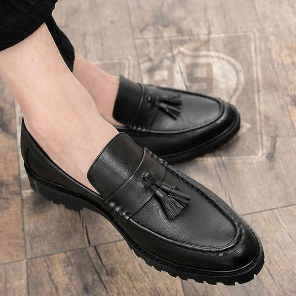 dress shoes men fashion breathable leather casual breathable sneakers loafers tassel mocassins wedding party shoes l4 o5w8, Black
dress shoes men fashion breathable leather casual breathable sneakers loafers tassel mocassins wedding party shoes l4 o5w8, Black